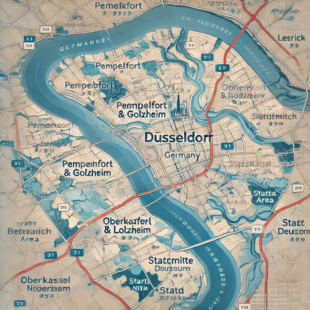 Dusseldorf_Map